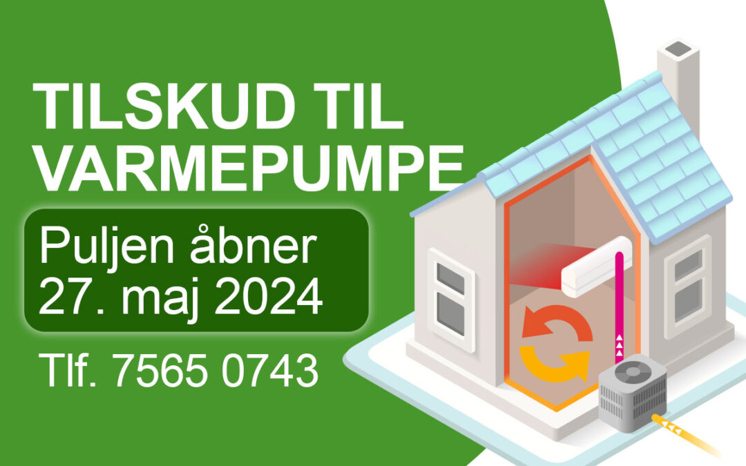 Tilskud til varmepumpe