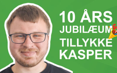 10 Års Jubilæum – Tillykke, Kasper!