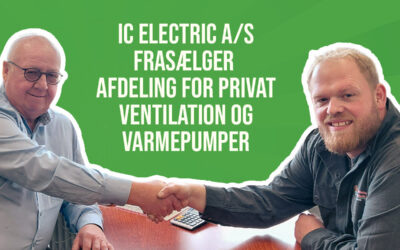 IC Electric A/S frasælger afdeling for privat ventilation og varmepumper
